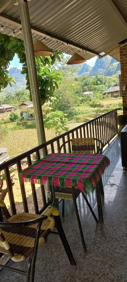 Du Gia Van Chung Homestay Lang Cac ภายนอก รูปภาพ