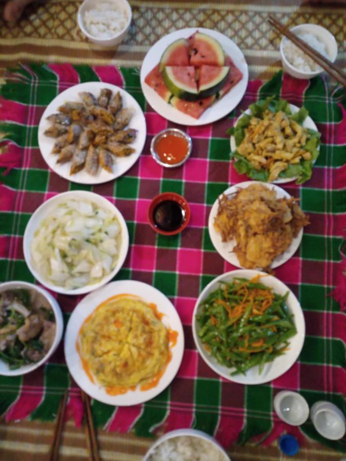 Du Gia Van Chung Homestay Lang Cac ภายนอก รูปภาพ