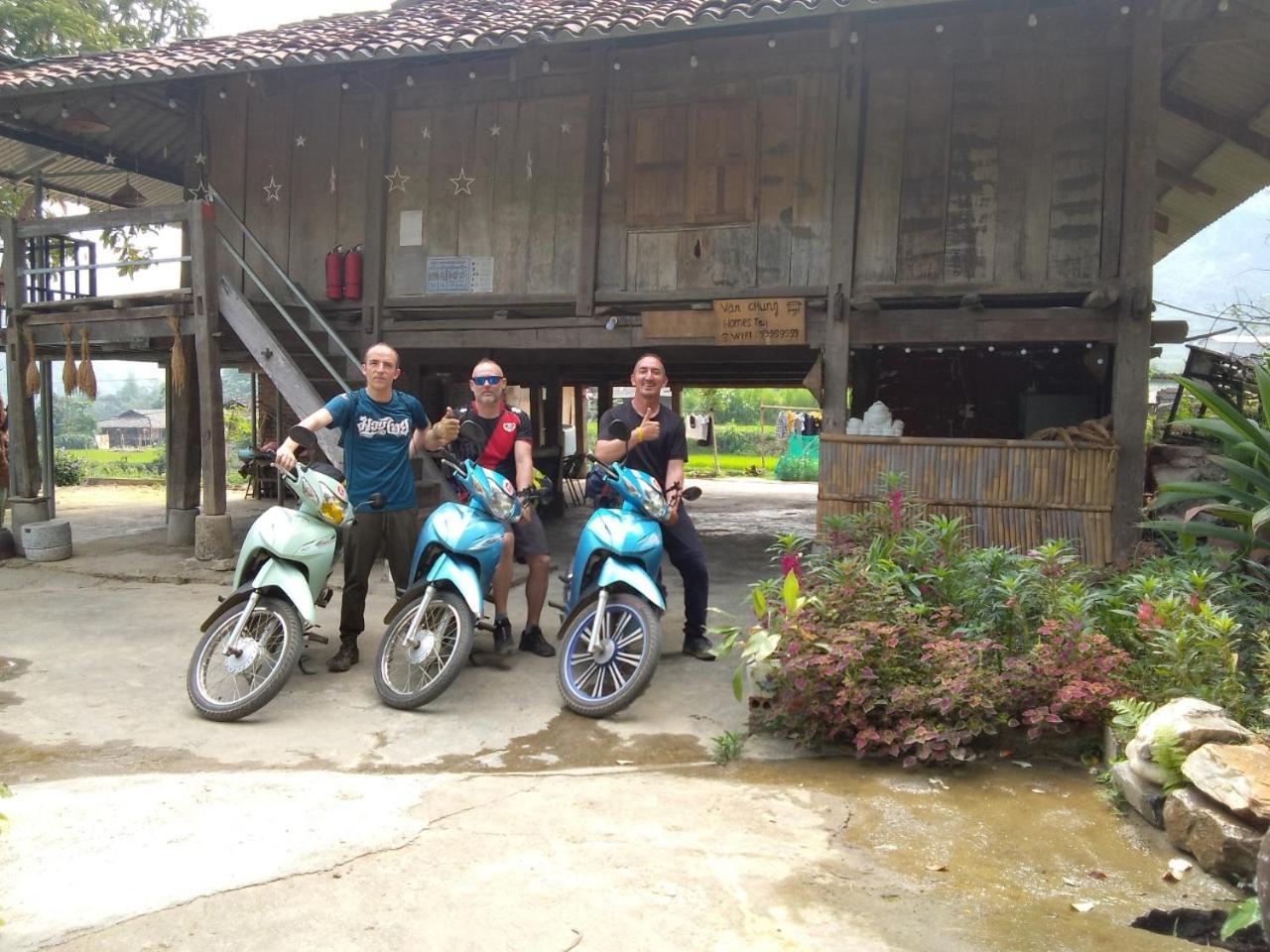 Du Gia Van Chung Homestay Lang Cac ภายนอก รูปภาพ